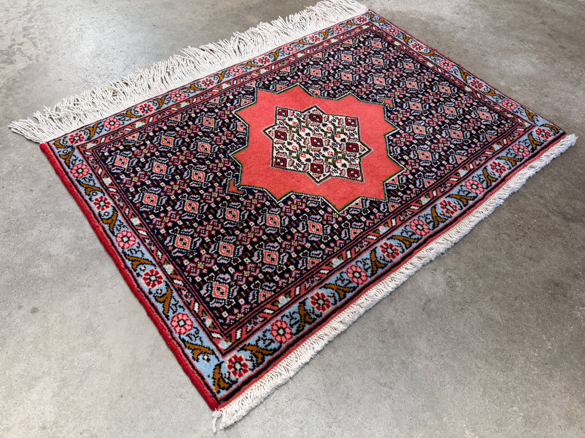 Hand-Knotted Bidjar Rug - 1’11”x2’9”