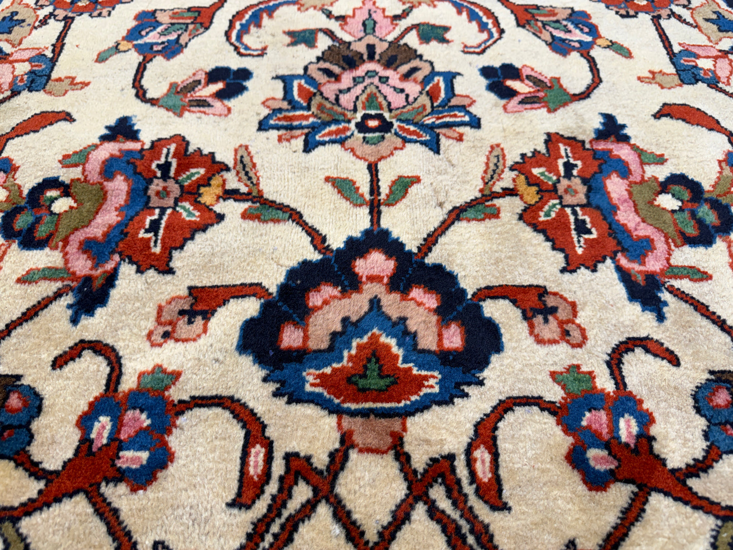 Hand-Knotted Persian Mashad Rug - 9’6”x12’5”