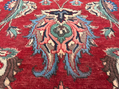 Hand-Knotted Persian Tabriz Rug - 9’9”x13’4”
