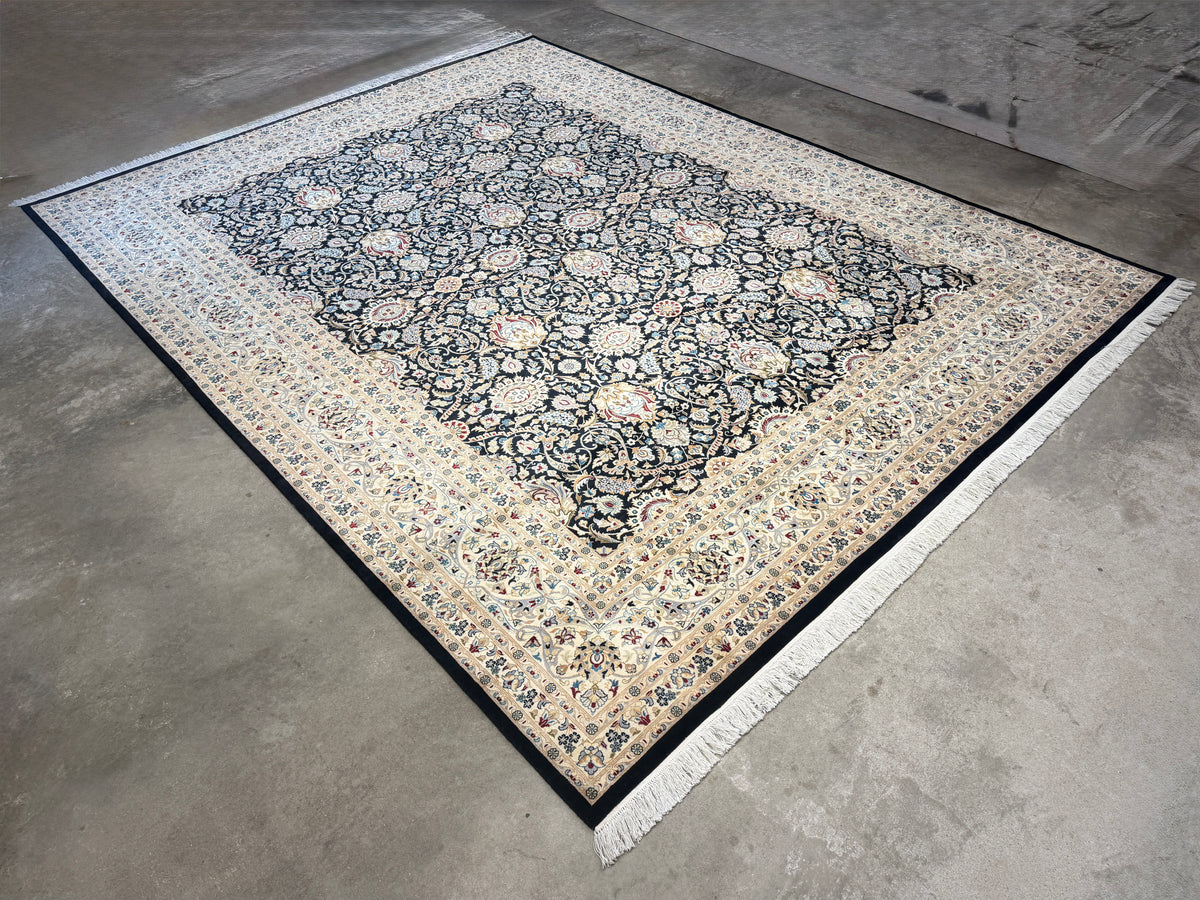 Hand-Knotted Agra Rug - 9’3”x11’10”