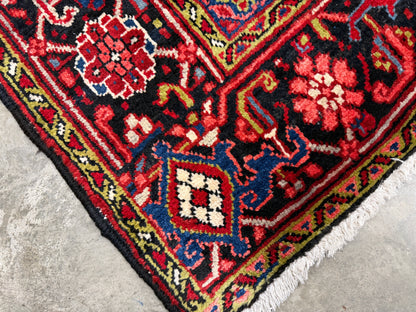 Hand-Knotted Persian Heriz Rug - 7’9”x9’6”