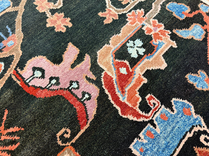 Hand-knotted Oushak Rug - 11’x12’