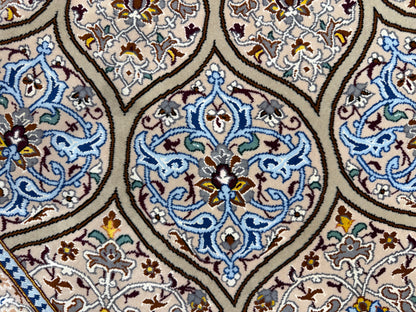 Hand-Knotted Persian Isfahan Rug - Signed Mortazavi - 5’x7’9”
