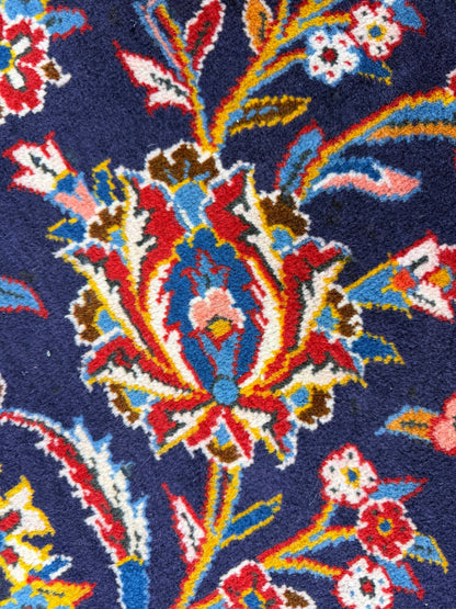 10’3”x16’8” Hand-Knotted Handmade Signed Miraftab Wool Persian Kashan Area Rug