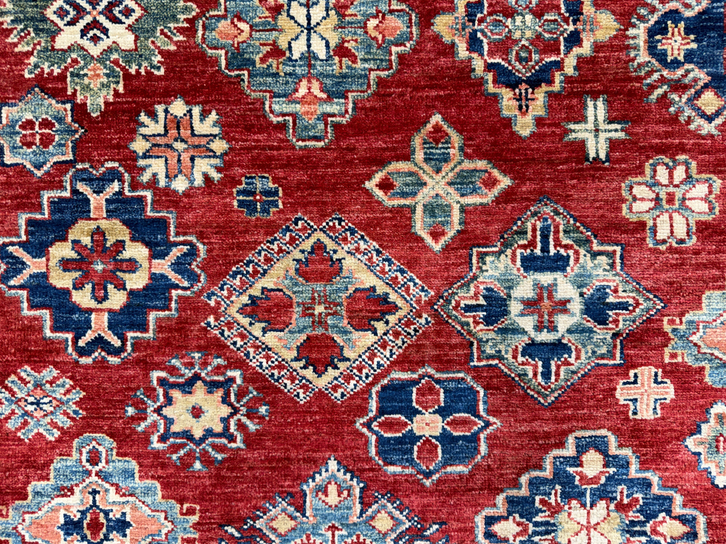 Hand-Knotted Kazak Rug - 8’x9’6”