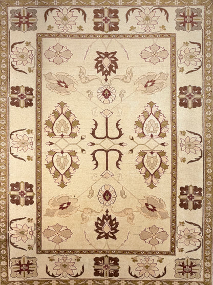 Hand-Knotted Pishawar Rug -  7’x9’3”