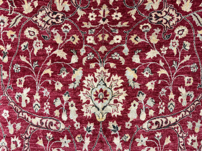Hand-Knotted  Peshawar Rug - 10’x14’9”