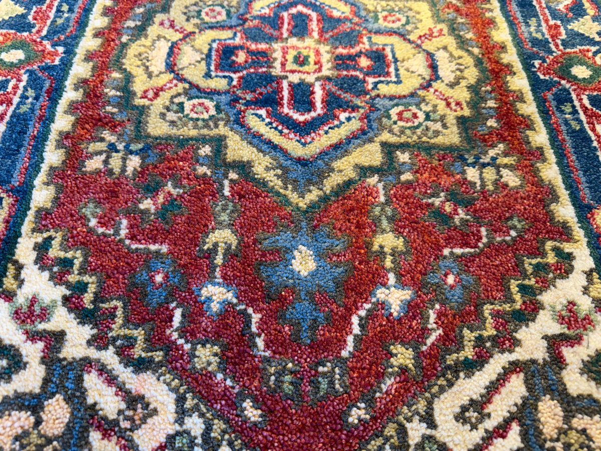 Hand-Knotted IndoHeriz Rug - 2’x3’
