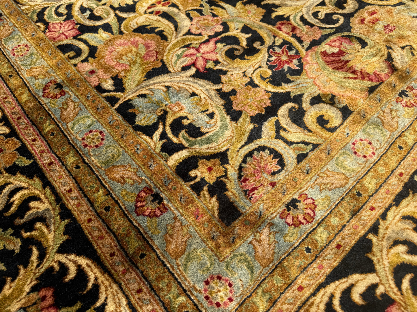 Hand-Knotted Oriental Rug - 10’11”x14’10”
