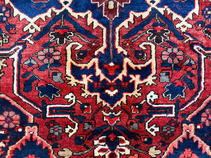 Hand-Knotted Persian Bakhtiari Rug - 10’x11’10”