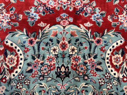 9’x12’ Hand-Knotted Very Fine Wool SinoPersian Area Rug Handmade Carpet