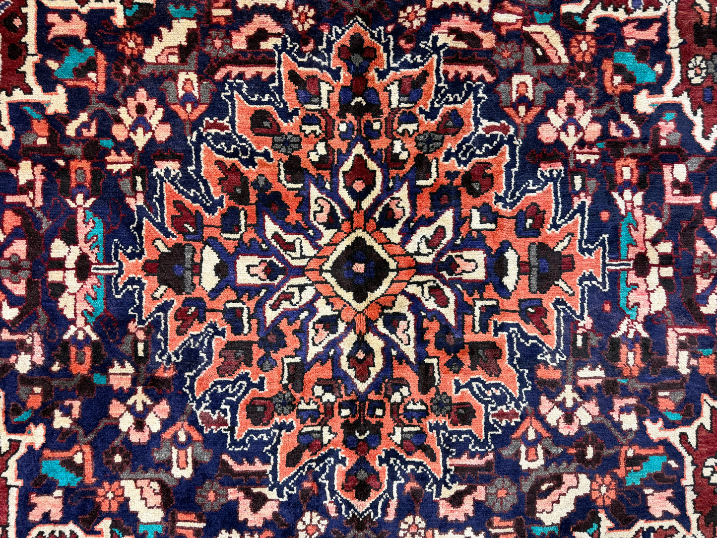 Hand-Knotted Persian Bakhtiari Rug - 10’2”x12’9”