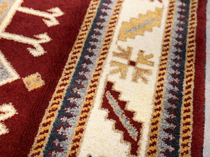 Hand-Knotted Kazak Rug - 5’7”x8’2”