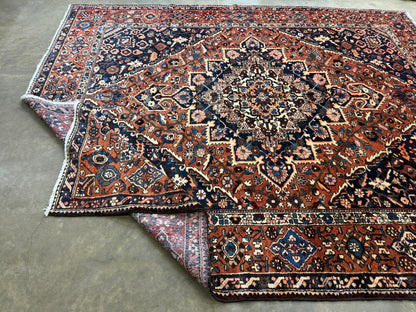Hand-Knotted Persian Bakhtiari Rug - 10’3”x12’6”