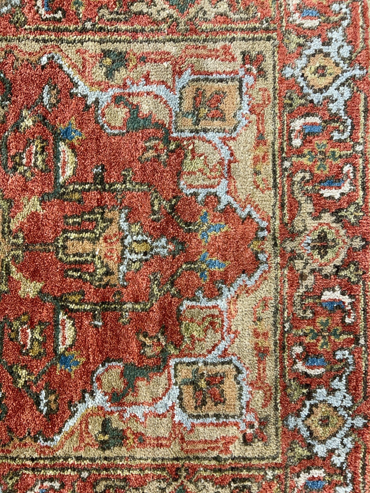 2'7"x7'10" Hand-Knotted 100% Wool Pile Runner Rug - Carpet