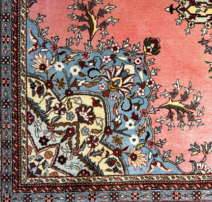 8'4" x 11'10'' Hand-Knotted 100% Wool Pile Romany Area Rug