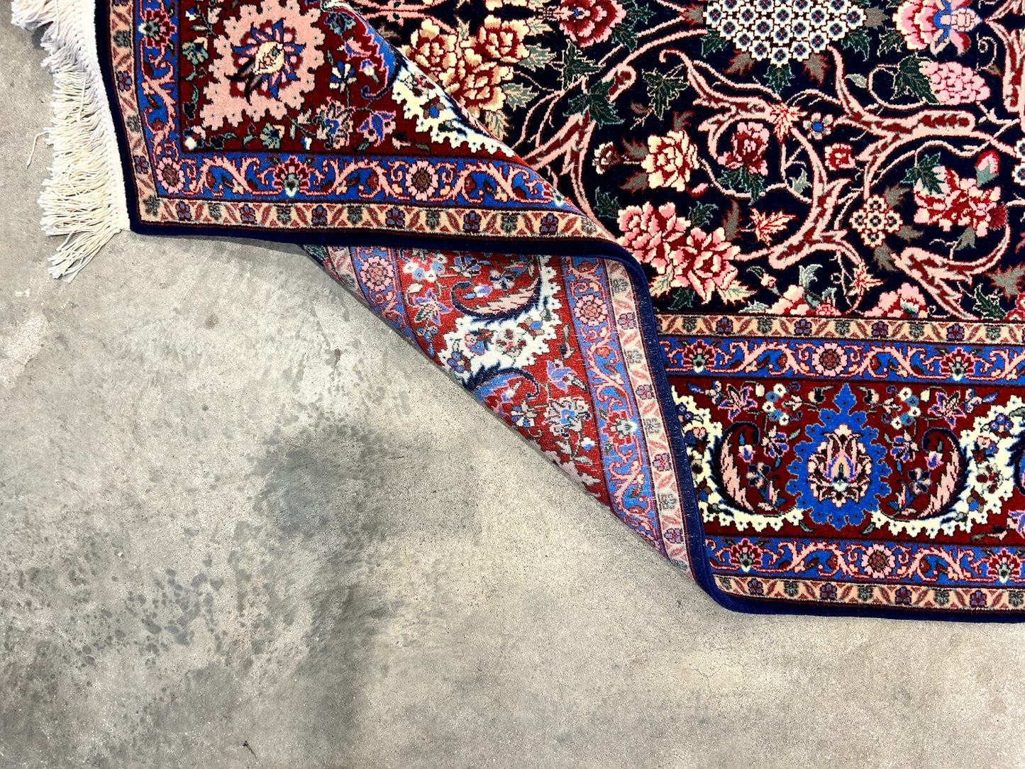 6'x9' Hand-Knotted 100% Wool Pile SinoPersian Carpet - Area Rug