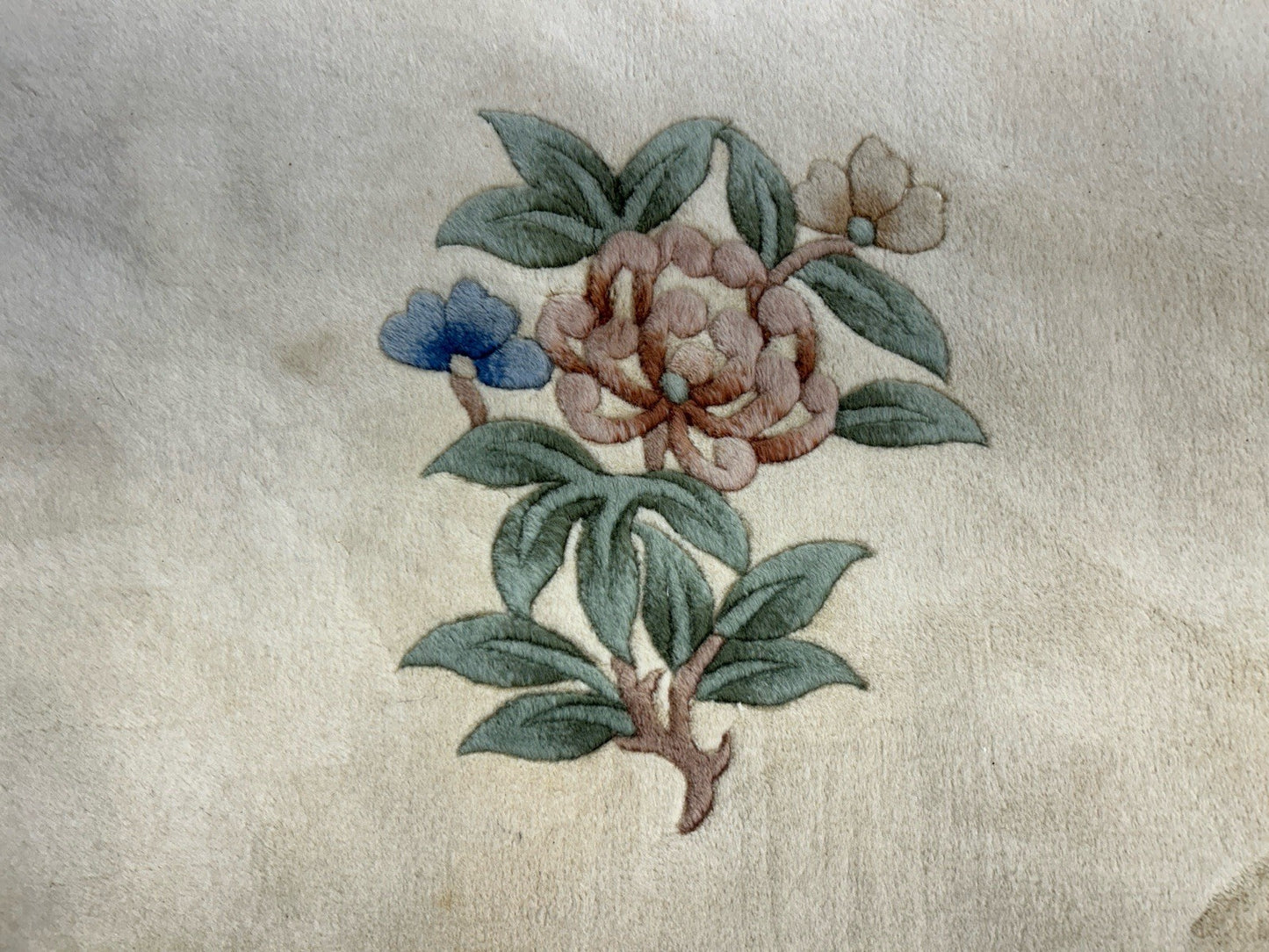 7’10”x10’1” Hand-Knotted 100% Wool Pile Oriental Area Rug - Carpet