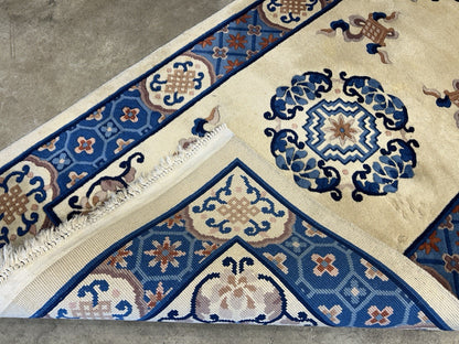 3’1”x5’2” Hand-Knotted 100% Wool Pile Oriental Area Rug - Carpet