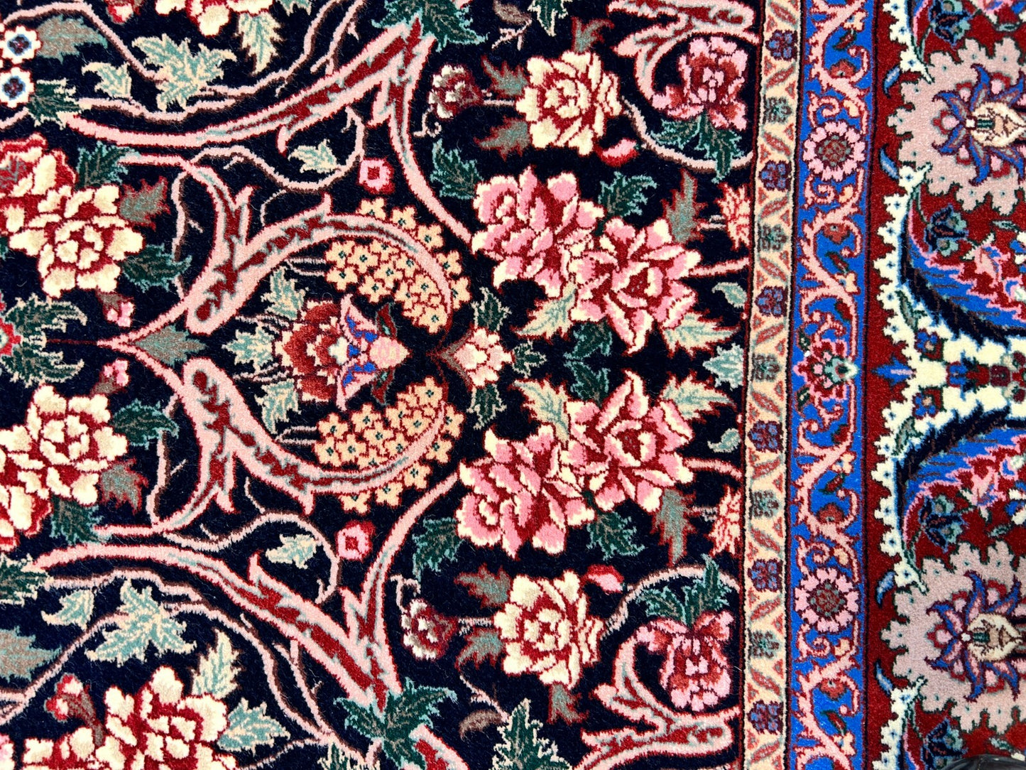 6'x9' Hand-Knotted 100% Wool Pile SinoPersian Carpet - Area Rug