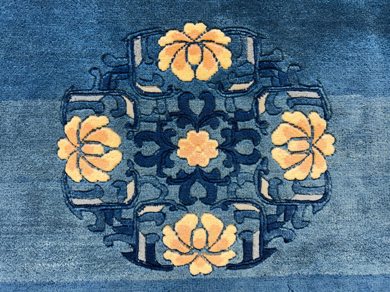 3'x5' Hand-Knotted 100% Wool Pile Oriental Area Rug - Carpet