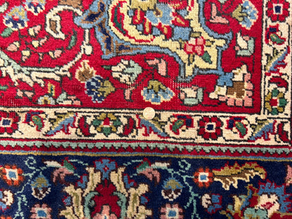 6'7"x9'9" Antique Hand-Knotted Wool Oriental Rug - Area Carpet