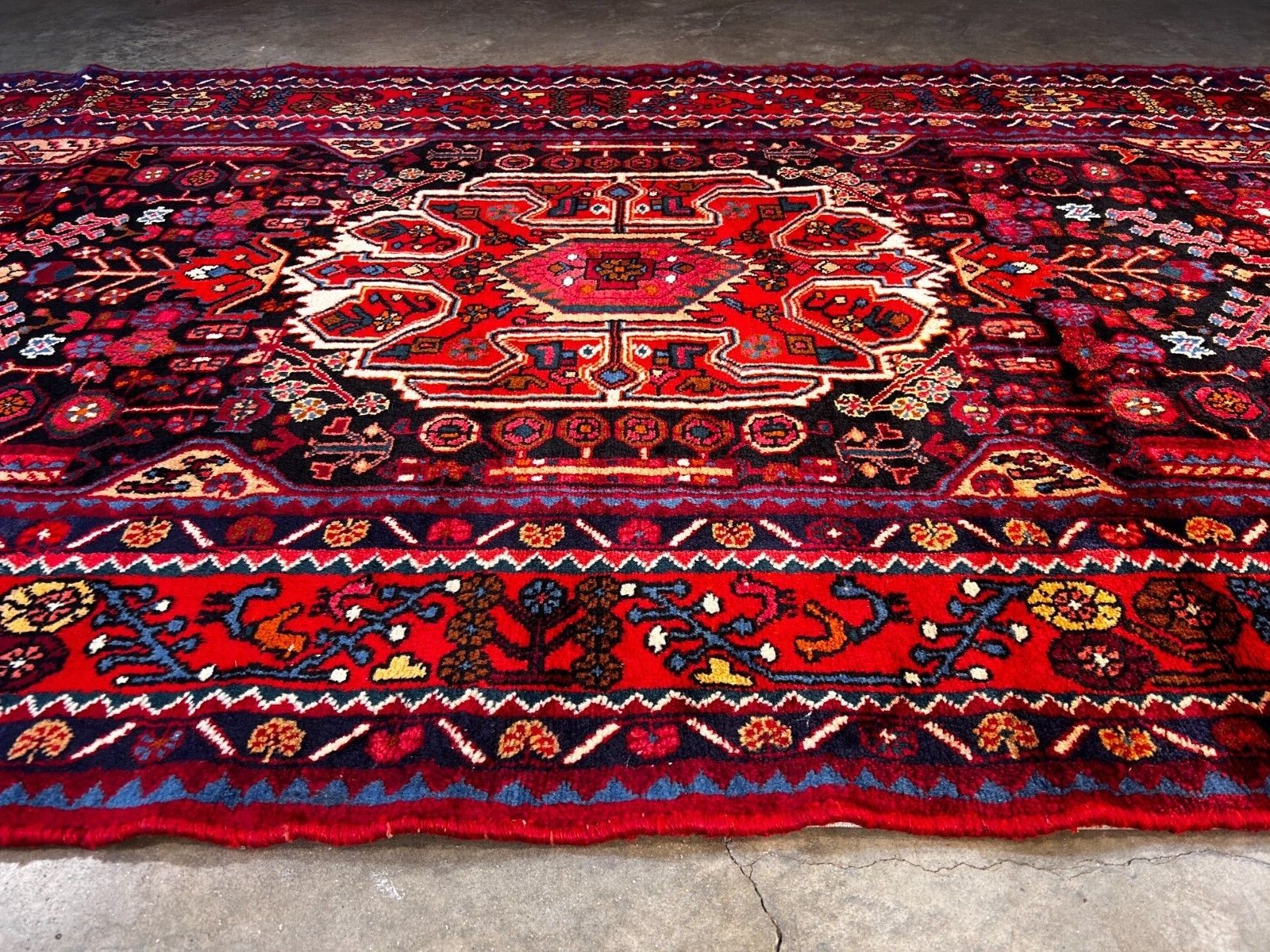 4'10" x 9'8" Hand-Knotted 100% Wool Carpet - Hamedane Area Rug