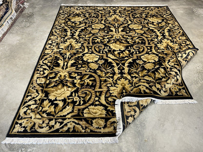 8’x10’ Hand-Knotted 100% Wool Pile Oriental Area Rug - Carpet