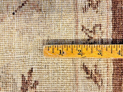 6'7"x9'5" Hand-Knotted 100% Wool Pile Pishawar Oushak Carpet - Area Rug