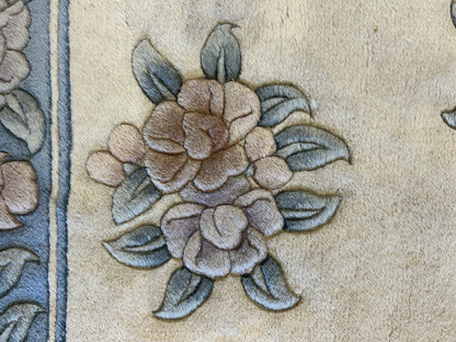 3’x5’ Hand-Knotted 100% Wool Pile Oriental Area Rug - Carpet