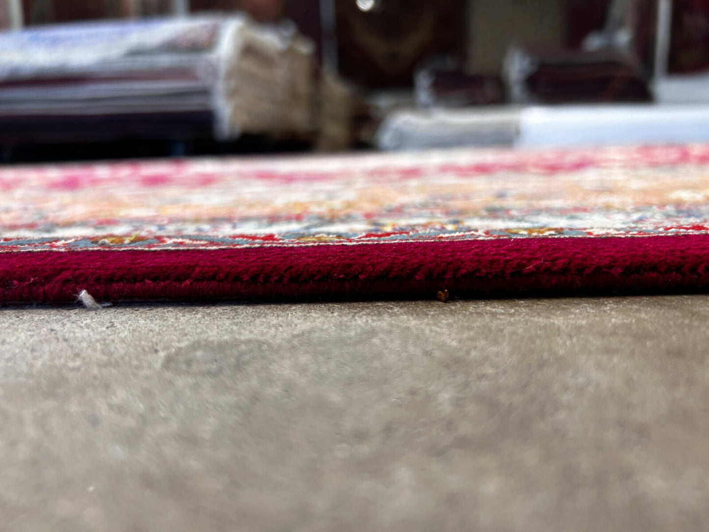 8'x11'7" Extra-Fine 70 Line Silk Foundation Hand-Knotted Wool & Silk Tabrize Rug