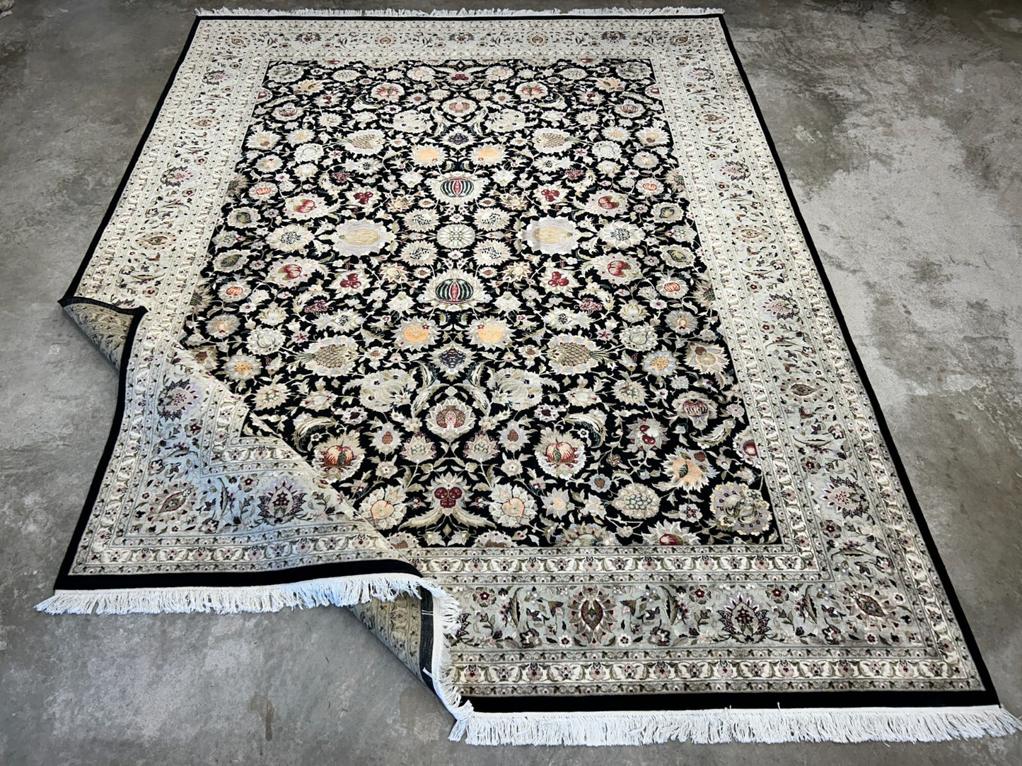 9'x12' Hand-Knotted 100% Wool Pile Sinopersian Carpet - Area Rug