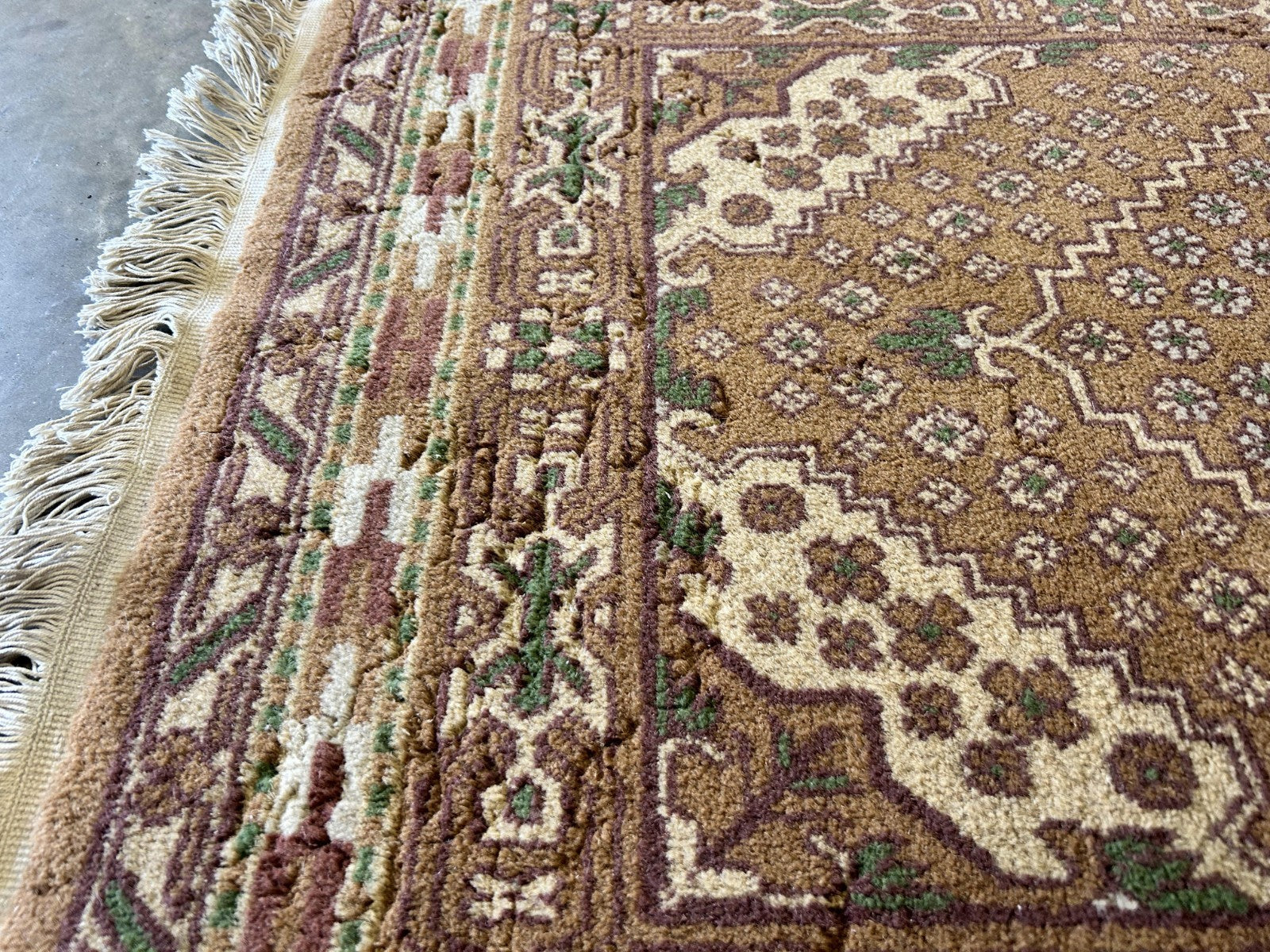 3'x6' Hand-Knotted 100% Wool Pile Oriental Area Rug - Carpet
