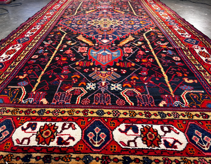 5'6" x 10'5" Hand-Knotted 100% Wool Carpet - Nahavande Area Rug