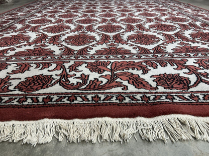 8’x9’11” Hand-Knotted 100% Wool Pile Oriental Area Rug - Carpet