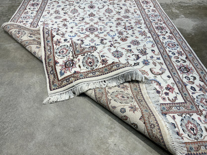 6'x9' Hand-Knotted 100% Wool Carpet - Kashane Design Area Rug