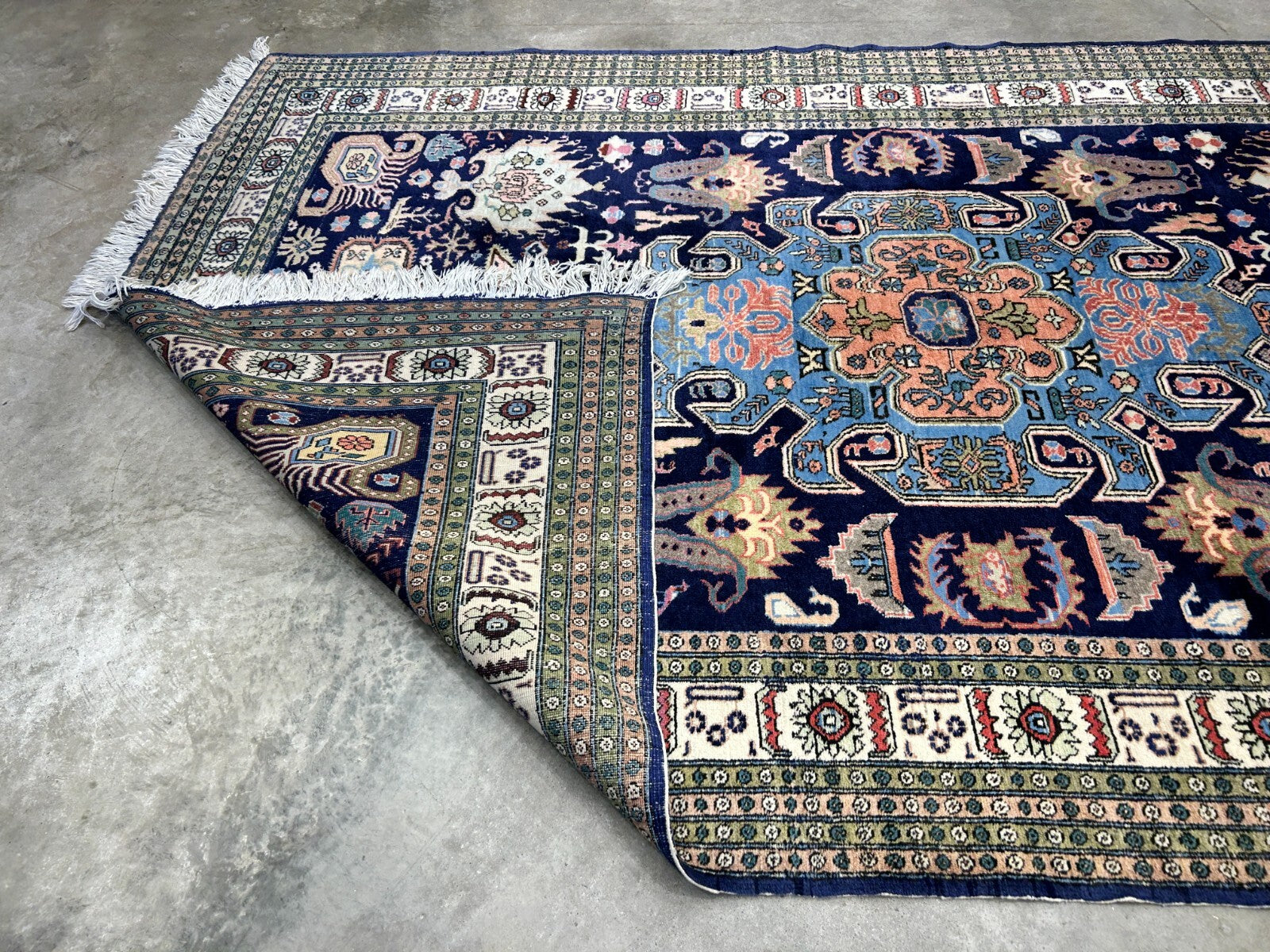6'x9'10" Hand-Knotted 100% Wool Pile Ardabile Carpet - Area Rug