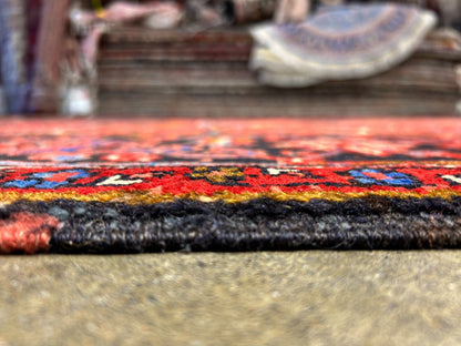 8'9"x11'4" Hand-Knotted 100% Wool Pile Herize Rug