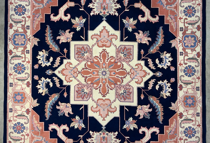 8'10"x11'11" Hand-Knotted 100% Wool Pile IndoHeriz Rug