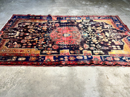 5'1" x 8'8" Hand-Knotted 100% Wool Carpet - Nahavande Area Rug