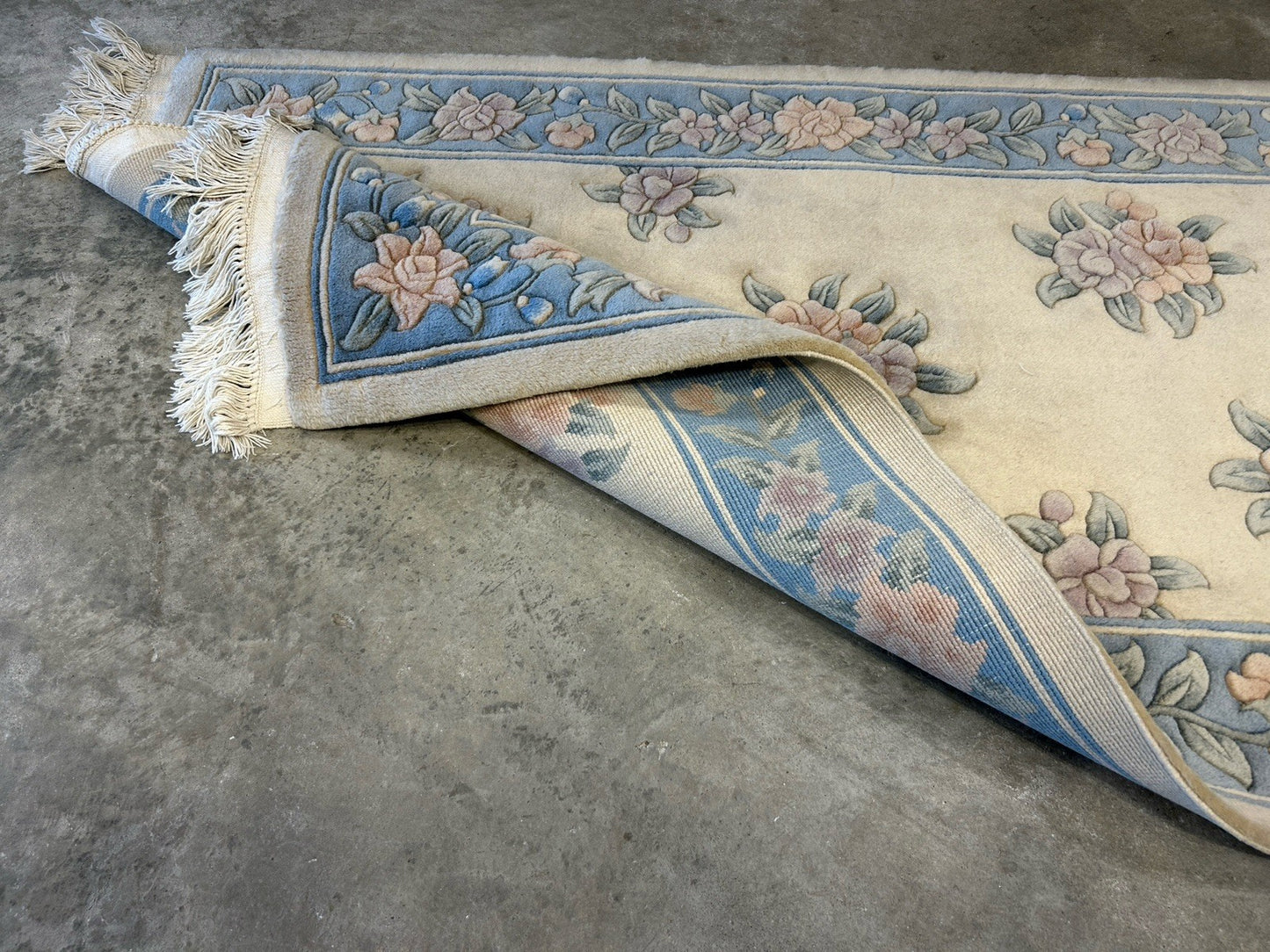 3’x5’ Hand-Knotted 100% Wool Pile Oriental Area Rug - Carpet