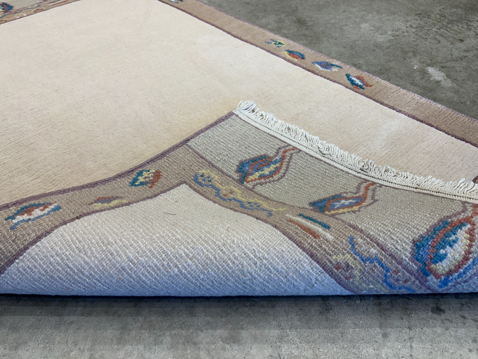 3'x5'3" Hand-Knotted 100% Wool Pile Nepali Area Rug - Carpet