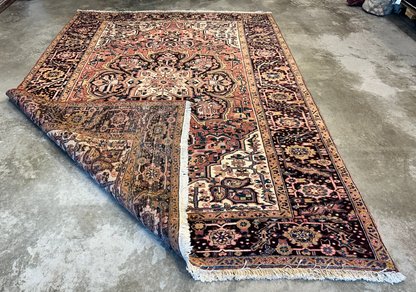 8'x11'3" Hand-Knotted 100% Wool Pile Herize Rug