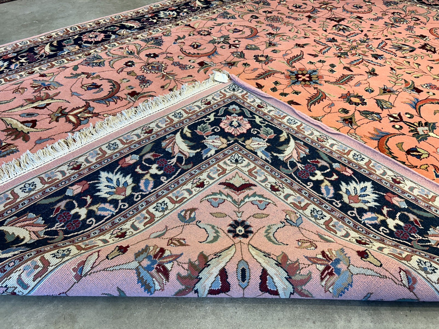 9'x12' Hand-Knotted 100% Wool Pile Romanian Rug