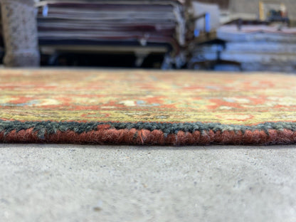 4’1”x6’1” Hand-Knotted 100% Wool Indoserapi Area Rug - Carpet