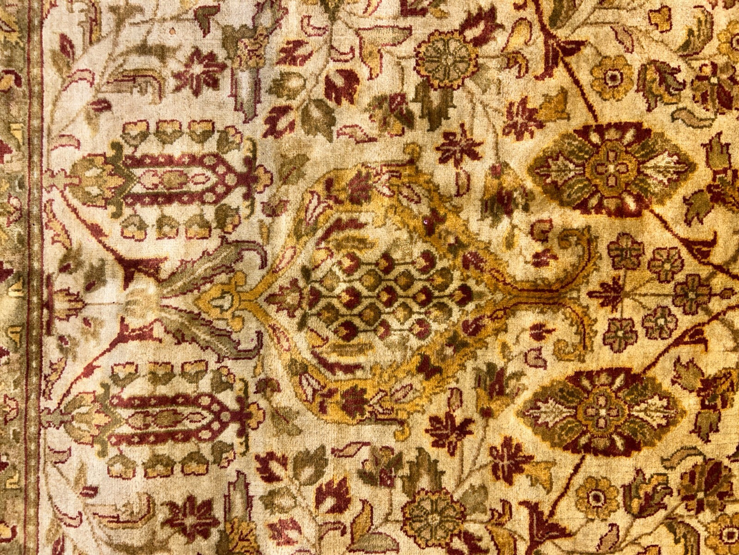 9'x11'9" Hand-Knotted 100% Wool Pile Oriental Rug