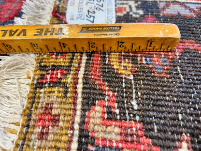 8'3"x11'5" Hand-Knotted 100% Wool Pile Herize Rug