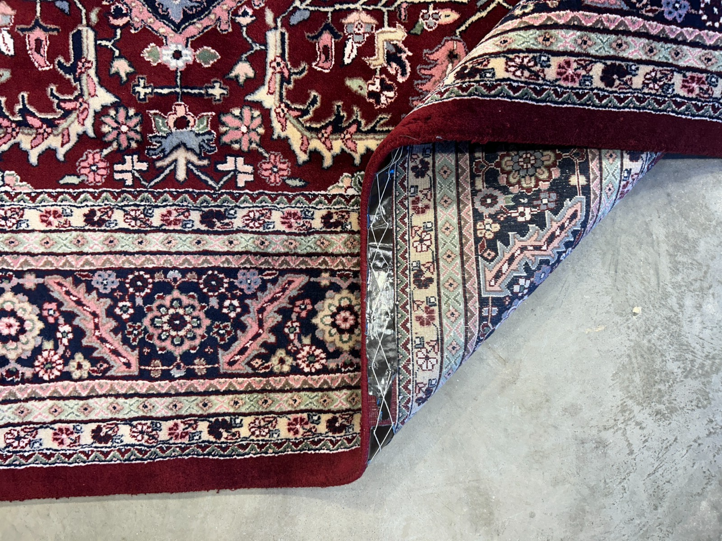 9'x11'9" Hand-Knotted 100% Wool Pile Herize Rug