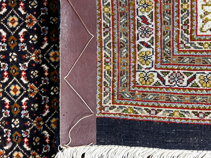 8'4"x11'2" Fine Hand-Knotted 100% Wool Pile Tabrize Fish Style Rug - Carpet