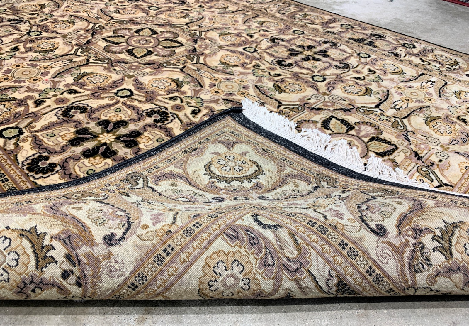 4'6'' x 7'0" Hand-Knotted 100% Wool Pile Oriental Area Rug